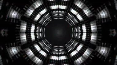 Kusursuz Neon Cyberpunk VJ Arkaplan Döngüsü, Canlı Gösteriler ve DJ 'ler için Soyut Hareket Görseli