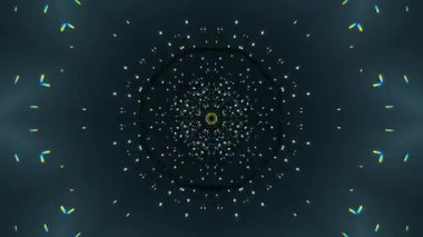 Kusursuz Neon Cyberpunk VJ Arkaplan Döngüsü, Canlı Gösteriler ve DJ 'ler için Soyut Hareket Görseli