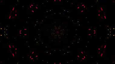 Kusursuz Neon Cyberpunk VJ Arkaplan Döngüsü, Canlı Gösteriler ve DJ 'ler için Soyut Hareket Görseli