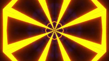 Kusursuz Neon Cyberpunk VJ Arkaplan Döngüsü, Canlı Gösteriler ve DJ 'ler için Soyut Hareket Görseli