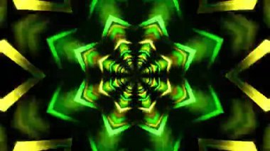 Kusursuz Neon Cyberpunk VJ Arkaplan Döngüsü, Canlı Gösteriler ve DJ 'ler için Soyut Hareket Görseli