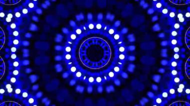 Kusursuz Neon Cyberpunk VJ Arkaplan Döngüsü, Canlı Gösteriler ve DJ 'ler için Soyut Hareket Görseli