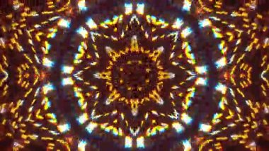 Kusursuz Neon Cyberpunk VJ Arkaplan Döngüsü, Canlı Gösteriler ve DJ 'ler için Soyut Hareket Görseli