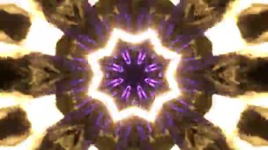 Kusursuz Neon Cyberpunk VJ Arkaplan Döngüsü, Canlı Gösteriler ve DJ 'ler için Soyut Hareket Görseli