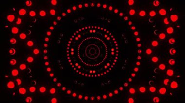 Kusursuz Neon Cyberpunk VJ Arkaplan Döngüsü, Canlı Gösteriler ve DJ 'ler için Soyut Hareket Görseli