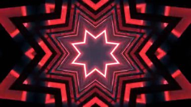 Kusursuz Neon Cyberpunk VJ Arkaplan Döngüsü, Canlı Gösteriler ve DJ 'ler için Soyut Hareket Görseli