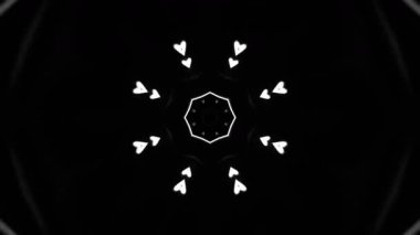 Kusursuz Neon Cyberpunk VJ Arkaplan Döngüsü, Canlı Gösteriler ve DJ 'ler için Soyut Hareket Görseli