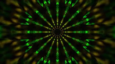 Kusursuz Neon Cyberpunk VJ Arkaplan Döngüsü, Canlı Gösteriler ve DJ 'ler için Soyut Hareket Görseli