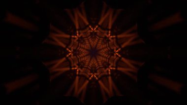 Kusursuz Neon Cyberpunk VJ Arkaplan Döngüsü, Canlı Gösteriler ve DJ 'ler için Soyut Hareket Görseli