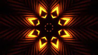 Kusursuz Neon Cyberpunk VJ Arkaplan Döngüsü, Canlı Gösteriler ve DJ 'ler için Soyut Hareket Görseli