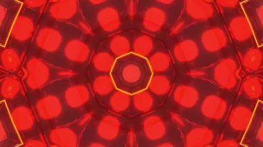 Kusursuz Neon Cyberpunk VJ Arkaplan Döngüsü, Canlı Gösteriler ve DJ 'ler için Soyut Hareket Görseli