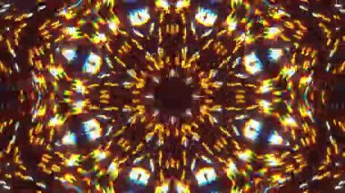 Kusursuz Neon Cyberpunk VJ Arkaplan Döngüsü, Canlı Gösteriler ve DJ 'ler için Soyut Hareket Görseli