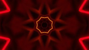 Kusursuz Neon Cyberpunk VJ Arkaplan Döngüsü, Canlı Gösteriler ve DJ 'ler için Soyut Hareket Görseli