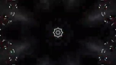 Kusursuz Neon Cyberpunk VJ Arkaplan Döngüsü, Canlı Gösteriler ve DJ 'ler için Soyut Hareket Görseli