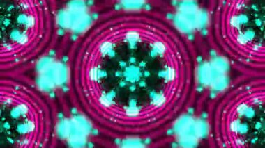 Kusursuz Neon Cyberpunk VJ Arkaplan Döngüsü, Canlı Gösteriler ve DJ 'ler için Soyut Hareket Görseli