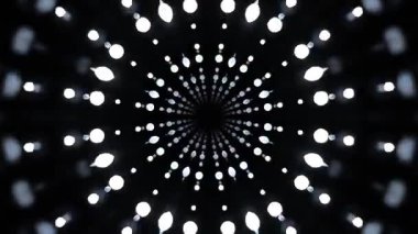 Kusursuz Neon Cyberpunk VJ Arkaplan Döngüsü, Canlı Gösteriler ve DJ 'ler için Soyut Hareket Görseli