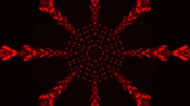 Kusursuz Neon Cyberpunk VJ Arkaplan Döngüsü, Canlı Gösteriler ve DJ 'ler için Soyut Hareket Görseli