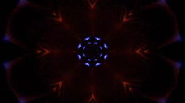 Kusursuz Neon Cyberpunk VJ Arkaplan Döngüsü, Canlı Gösteriler ve DJ 'ler için Soyut Hareket Görseli