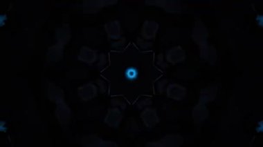 Kusursuz Neon Cyberpunk VJ Arkaplan Döngüsü, Canlı Gösteriler ve DJ 'ler için Soyut Hareket Görseli