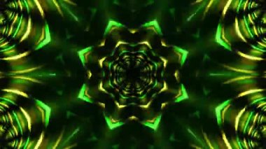 Kusursuz Neon Cyberpunk VJ Arkaplan Döngüsü, Canlı Gösteriler ve DJ 'ler için Soyut Hareket Görseli