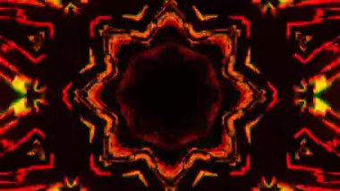 Kusursuz Neon Cyberpunk VJ Arkaplan Döngüsü, Canlı Gösteriler ve DJ 'ler için Soyut Hareket Görseli