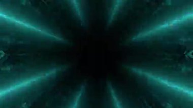 Kusursuz Neon Cyberpunk VJ Arkaplan Döngüsü, Canlı Gösteriler ve DJ 'ler için Soyut Hareket Görseli