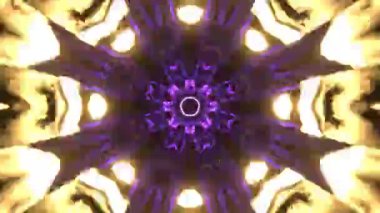 Kusursuz Neon Cyberpunk VJ Arkaplan Döngüsü, Canlı Gösteriler ve DJ 'ler için Soyut Hareket Görseli