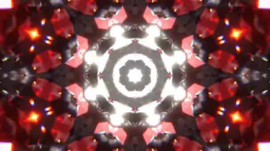 Kusursuz Neon Cyberpunk VJ Arkaplan Döngüsü, Canlı Gösteriler ve DJ 'ler için Soyut Hareket Görseli