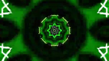 Kusursuz Neon Cyberpunk VJ Arkaplan Döngüsü, Canlı Gösteriler ve DJ 'ler için Soyut Hareket Görseli