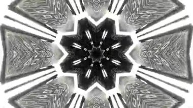 Kusursuz Neon Cyberpunk VJ Arkaplan Döngüsü, Canlı Gösteriler ve DJ 'ler için Soyut Hareket Görseli