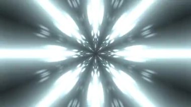 Kusursuz Neon Cyberpunk VJ Arkaplan Döngüsü, Canlı Gösteriler ve DJ 'ler için Soyut Hareket Görseli