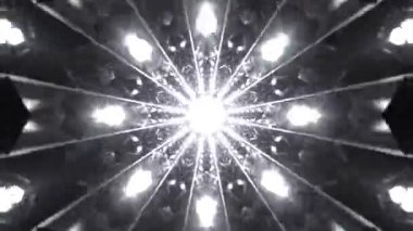 Kusursuz Neon Cyberpunk VJ Arkaplan Döngüsü, Canlı Gösteriler ve DJ 'ler için Soyut Hareket Görseli