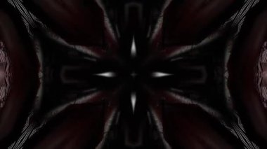 Gelecekçi Siberpunk VJ Döngü Neon Tüneli Girdabı ve Arıza Parçacıkları