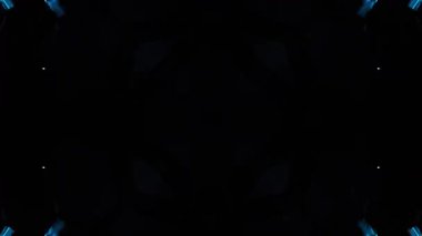 Gelecekçi Siberpunk VJ Döngü Neon Tüneli Girdabı ve Arıza Parçacıkları