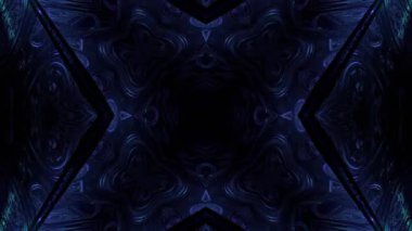 Gelecekçi Siberpunk VJ Döngü Neon Tüneli Girdabı ve Arıza Parçacıkları