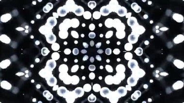 Gelecekçi Siberpunk VJ Döngü Neon Tüneli Girdabı ve Arıza Parçacıkları