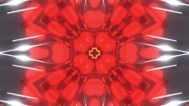 Gelecekçi Siberpunk VJ Döngü Neon Tüneli Girdabı ve Arıza Parçacıkları