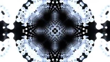 Gelecekçi Siberpunk VJ Döngü Neon Tüneli Girdabı ve Arıza Parçacıkları