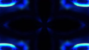 Gelecekçi Siberpunk VJ Döngü Neon Tüneli Girdabı ve Arıza Parçacıkları