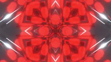 Gelecekçi Siberpunk VJ Döngü Neon Tüneli Girdabı ve Arıza Parçacıkları