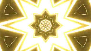 Gelecekçi Siberpunk VJ Döngü Neon Tüneli Girdabı ve Arıza Parçacıkları