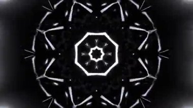 Gelecekçi Siberpunk VJ Döngü Neon Tüneli Girdabı ve Arıza Parçacıkları