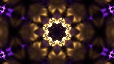 Gelecekçi Siberpunk VJ Döngü Neon Tüneli Girdabı ve Arıza Parçacıkları