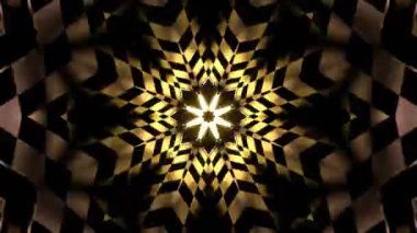 Gelecekçi Siberpunk VJ Döngü Neon Tüneli Girdabı ve Arıza Parçacıkları