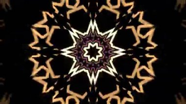 Gelecekçi Siberpunk VJ Döngü Neon Tüneli Girdabı ve Arıza Parçacıkları