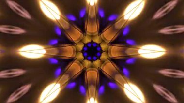 Gelecekçi Siberpunk VJ Döngü Neon Tüneli Girdabı ve Arıza Parçacıkları