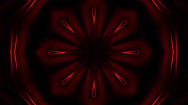 Gelecekçi Siberpunk VJ Döngü Neon Tüneli Girdabı ve Arıza Parçacıkları