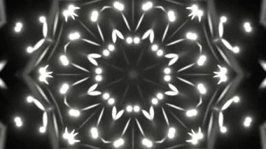 Gelecekçi Siberpunk VJ Döngü Neon Tüneli Girdabı ve Arıza Parçacıkları