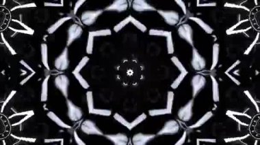 Gelecekçi Siberpunk VJ Döngü Neon Tüneli Girdabı ve Arıza Parçacıkları