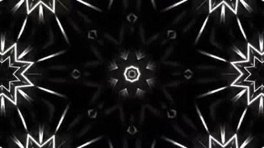 Gelecekçi Siberpunk VJ Döngü Neon Tüneli Girdabı ve Arıza Parçacıkları